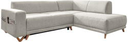 Miuform Bézs kinyitható-tárolóhelyes sarokkanapé (jobb oldali-L alakú) Classy Sophie - Miuform