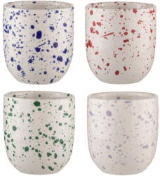 Ladelle Fehér agyagkerámia bögre szett 4 db-os 350 ml Carnival - Ladelle