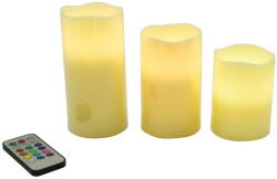 Hilight LED gyertya szett 3 db-os (magasság 10 cm) - Hilight