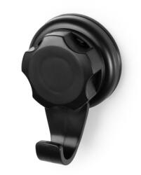 Compactor Fekete öntapadós acél akasztó szett 2 db-os Bestlock - Compactor