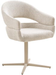 House Nordic Krémszínű kárpitozott karfás étkezőfotel szett 2 db-os Dover - House Nordic