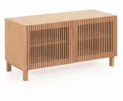 Kave Home Natúr színű ülőkés cipőtartó tölgyfa dekorral Beyla - Kave Home