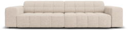 Cosmopolitan Design Bézs kanapé 244 cm Chicago - Cosmopolitan Design