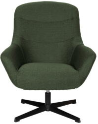 White Label Sötétzöld fotel Yuki - White Label