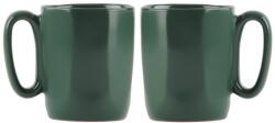 Vialli Design Sötétzöld agyagkerámia eszpresszó bögre szett 2 db-os 80 ml Fuori - Vialli Design