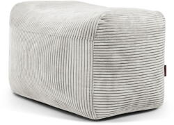 SLOWDOWN Krémszínű kordbársony babzsákfotel Plus 70 Lounge - SLOWDOWN