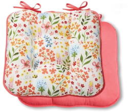 Cooksmart ® Flowers kétoldalas pamut ülőpárna - Cooksmart ®