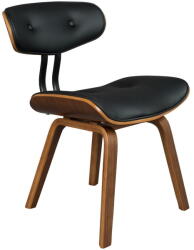 Dutchbone Wallnut fekete szék - Dutchbone