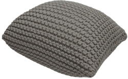 Bonami Essentials Knit szürke párna és puff - Bonami Essentials