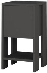 ASIR GROUP Ema antracitszürke éjjeliszekrény