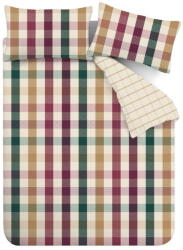 Catherine Lansfield Kétszemélyes-hosszabbított ágyneműhuzat 230x220 cm Autumn Check - Catherine Lansfield