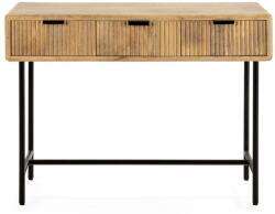 MOME Natúr színű mangófa konzolasztal 38x100 cm Mundra - MOME