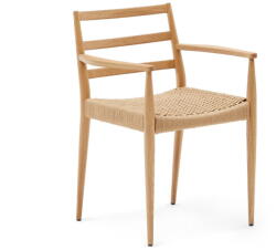 Kave Home Natúr színű tölgyfa étkezőszék szett 2 db-os Analy - Kave Home - bonami - 184 209 Ft