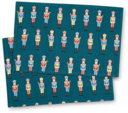 Catherine Lansfield Pamut tányéralátét szett karácsonyi mintával 4 db-os 30x46 cm Nutcracker - Catherine Lansfield