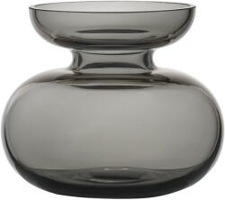 Zone Világosszürke kézzel készített üveg váza (magasság 9 cm) Inu - Zone