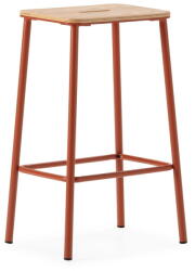 Marckeric Téglavörös bárszék szett 2 db-os (ülésmagasság 65 cm) Abba - Marckeric