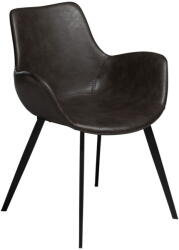 DAN-FORM Sötétszürke kárpitozott karfás étkezőfotel Hype - DAN-FORM Denmark