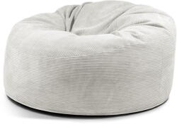 SLOWDOWN Krémszínű kordbársony babzsákfotel Om 135 - SLOWDOWN