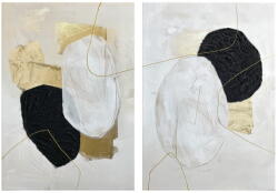 Styler Kép szett kézzel festett részletekkel 2 db-os 50x70 cm Crystal - Styler