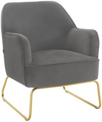 Støraa Szürke bársony fotel Joshua - Støraa