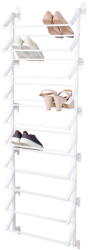 Compactor Fehér fém függő cipőtartó állvány - Compactor