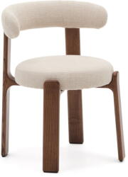 Kave Home Barna-bézs kőrisfa étkezőszék Granite - Kave Home