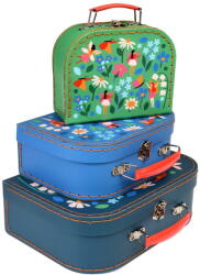 Rex London Gyerek bőrönd készlet 3 db-os Fairies in the Garden - Rex London