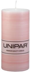 Unipar Finelines rózsaszín gyertya, égési idő 73 óra - Unipar