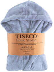 Tiseco Home Studio Kék mikroplüss gyerek fürdőköpeny, 122-128 Delux - Tiseco Home Studio