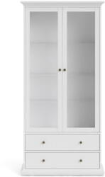 Tvilum Fehér tálalószekrény 96x201 cm Paris - Tvilum