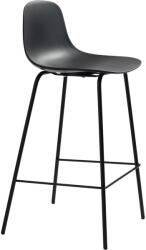 Unique Furniture Fekete műanyag bárszék (ülésmagasság 67, 5 cm) Whitby - Unique Furniture