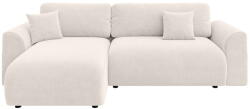Ropez Fehér kinyitható sarokkanapé (variálható) Lorine - Ropez