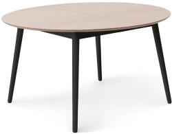 Hammel Furniture Kerek bővíthető étkezőasztal tölgyfa dekoros asztallappal ø 135 cm Meza - Hammel Furniture