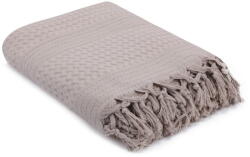 Mijolnir Brown világosbarna pamut ágytakaró, 220 x 240 cm