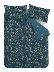 Catherine Lansfield Sötétkék kétszemélyes ágyneműhuzat 200x200 cm Enchanted Twilight - Catherine Lansfield