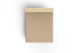 Mijolnir Bézs gumis pamut lepedő 140x200 cm - Mijolnir