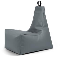 So Soft? Szürke bőrutánzat gyerek babzsákfotel Icy M - So Soft?