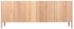 GAZZDA Natúr színű tölgyfa komód 220x85x42 cm Dvor - Gazzda