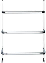 WENKO Towel Holder Chrome ezüstszínű fúrásmentes törölközőtartó, 21 x 54 cm - Wenko