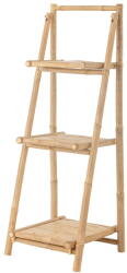 Bloomingville Natúr színű bambusz polcos állvány 39x110x40 cm Indre - Bloomingville