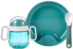 Mepal Gyerek étkészlet 3 db-os Deep turquoise - Mepal