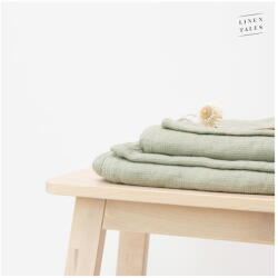 Linen Tales Zöld len törölköző 125x75 cm - Linen Tales