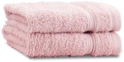 Catherine Lansfield Világos rózsaszín frottír pamut törölköző szett 2 db-os 30x30 cm Zero Twist - Catherine Lansfield