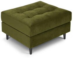 Milo Casa Santo olivazöld bársony lábtartó - Milo Casa