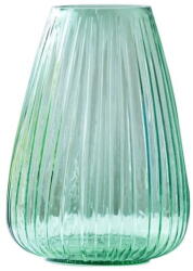 Bitz Kusintha zöld üveg váza, magasság 22 cm - Bitz
