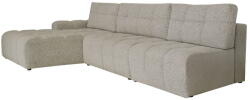 Miuform Világosbarna kinyitható tárolóhelyes moduláris sarokkanapé (bal oldali) Lulu - Miuform - bonami - 643 992 Ft