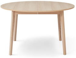 Hammel Furniture Kerek bővíthető étkezőasztal hosszabbító asztallappal, tölgyfa dekorral ø 130 cm Single - Hammel Furniture