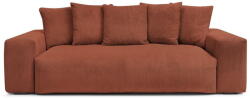 Bobochic Téglavörös kordbársony kanapé 280 cm Voltaire - Bobochic Paris