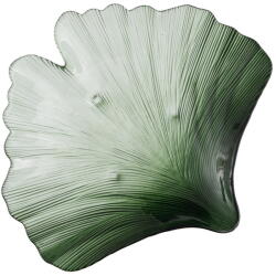 Ixia Üveg dekoratív tálca 31x33 cm Gingko - Ixia