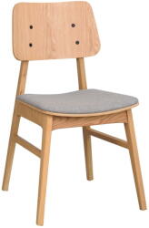 Rowico Home Nagano világosbarna étkezőszék világosszürke ülőrésszel - Rowico - bonami - 61 702 Ft